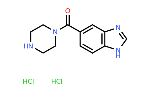CAS 1193390-36-1 | 5-(Piperazine-1-carbonyl)-1H-1,3-benzodiazole dihydrochloride