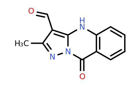 CAS 1193390-48-5 | 2-Methyl-9-oxo-4H,9H-pyrazolo[3,2-b]quinazoline-3-carbaldehyde