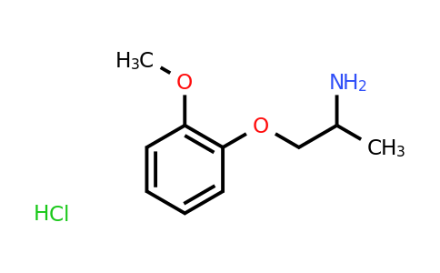 CAS 1193390-59-8 | 1-(2-Aminopropoxy)-2-methoxybenzene hydrochloride