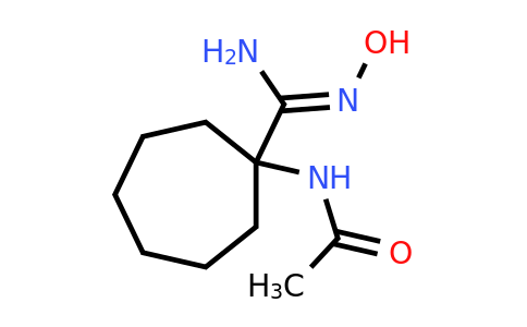 CAS 1193390-61-2 | N-[1-(N'-Hydroxycarbamimidoyl)cycloheptyl]acetamide