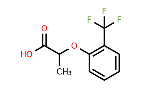 CAS 119411-77-7 | 2-[2-(Trifluoromethyl)phenoxy]propanoic acid