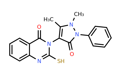 CAS 119426-88-9 | 3-(1,5-dimethyl-3-oxo-2-phenyl-2,3-dihydro-1H-pyrazol-4-yl)-2-sulfanyl-3,4-dihydroquinazolin-4-one