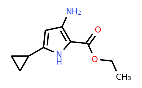 CAS 1194374-56-5 | Ethyl 3-amino-5-cyclopropyl-1H-pyrrole-2-carboxylate