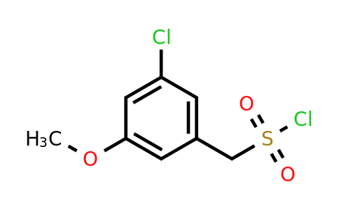 CAS 1194374-68-9 | (3-Chloro-5-methoxyphenyl)methanesulfonyl chloride