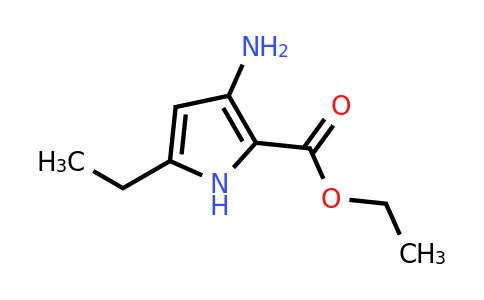 CAS 1194374-72-5 | Ethyl 3-amino-5-ethyl-1H-pyrrole-2-carboxylate