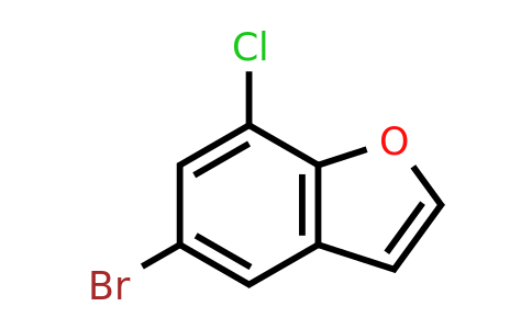 CAS 1194375-29-5 | 5-Bromo-7-chloro-1-benzofuran