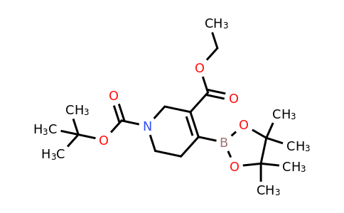 CAS 1194488-90-8 | 1-Tert-butyl 3-ethyl 4-(4,4,5,5-tetramethyl-1,3,2-dioxaborolan-2-YL)-5,6-dihydropyridine-1,3(2H)-dicarboxylate