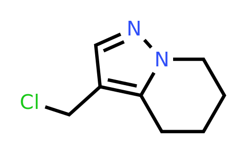 CAS 1194508-29-6 | 3-(Chloromethyl)-4,5,6,7-tetrahydropyrazolo[1,5-A]pyridine