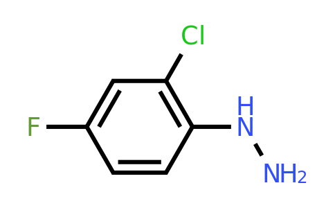 CAS 119452-65-2 | (2-Chloro-4-fluorophenyl)hydrazine