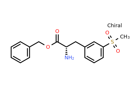 CAS 1194864-16-8 | benzyl (2S)-2-amino-3-(3-methanesulfonylphenyl)propanoate