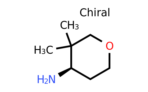 CAS 1195174-87-8 | (4R)-3,3-dimethyloxan-4-amine
