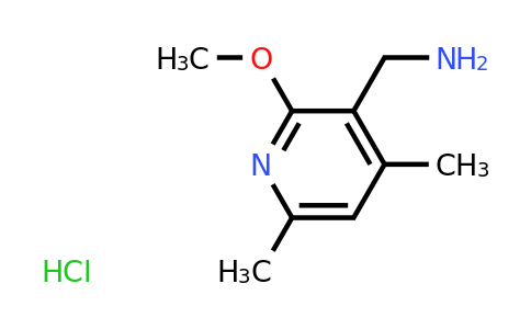 CAS 1195330-70-1 | (2-Methoxy-4,6-dimethylpyridin-3-yl)methanamine hydrochloride