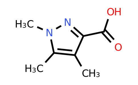 CAS 1195449-36-5 | 1,4,5-Trimethyl-1H-pyrazole-3-carboxylic acid