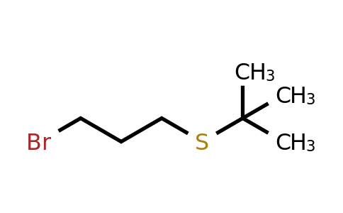 CAS 119549-23-4 | (3-Bromopropyl)(tert-butyl)sulfane