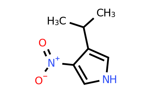 CAS 1195619-32-9 | 3-Nitro-4-(propan-2-yl)-1H-pyrrole