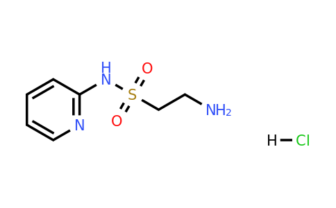 CAS 1195650-13-5 | 2-Amino-N-(pyridin-2-yl)ethane-1-sulfonamide hydrochloride