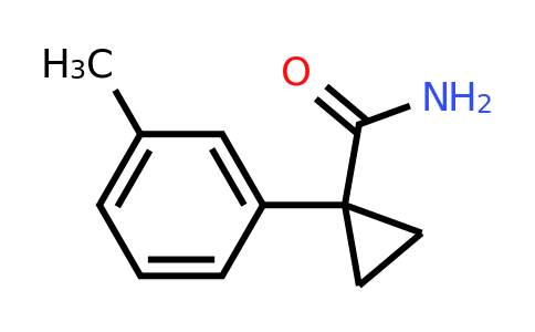 CAS 1195945-69-7 | 1-(3-Methylphenyl)cyclopropanecarboxamide