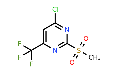 CAS 119610-21-8 | 4-chloro-2-methanesulfonyl-6-(trifluoromethyl)pyrimidine
