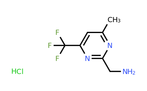 CAS 1196145-27-3 | (4-Methyl-6-(trifluoromethyl)pyrimidin-2-YL)methanamine hydrochloride