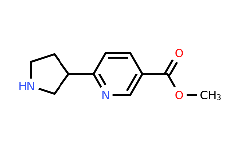 CAS 1196145-29-5 | Methyl 6-(pyrrolidin-3-YL)nicotinate