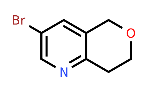 CAS 1196145-30-8 | 3-Bromo-7,8-dihydro-5H-pyrano[4,3-B]pyridine