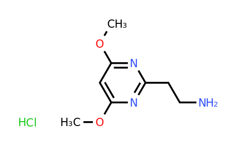 CAS 1196145-32-0 | 2-(4,6-Dimethoxypyrimidin-2-YL)ethanamine hydrochloride