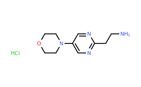CAS 1196145-45-5 | 2-(5-Morpholinopyrimidin-2-YL)ethanamine hydrochloride