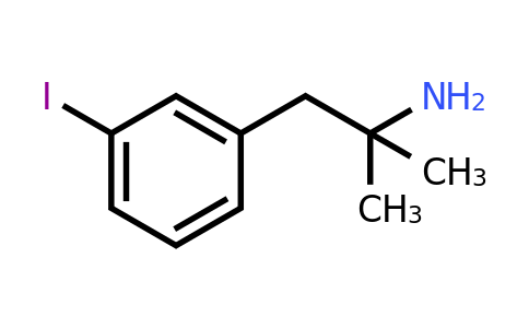 CAS 1196145-61-5 | 1-(3-Iodophenyl)-2-methylpropan-2-amine