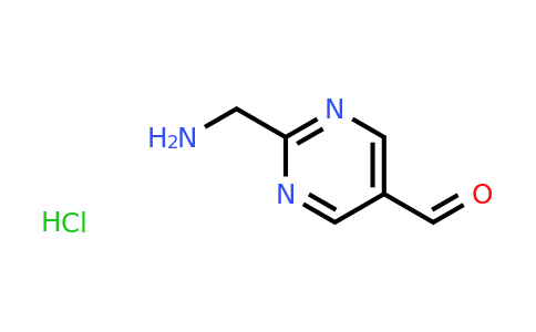 CAS 1196145-63-7 | 2-(Aminomethyl)pyrimidine-5-carbaldehyde hydrochloride