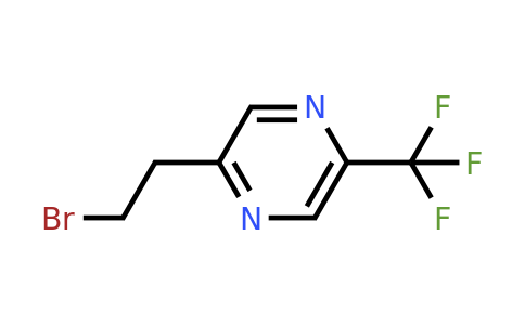 CAS 1196145-77-3 | 2-(2-Bromoethyl)-5-(trifluoromethyl)pyrazine