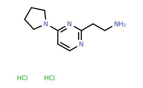 CAS 1196145-83-1 | 2-(4-(Pyrrolidin-1-YL)pyrimidin-2-YL)ethanamine dihydrochloride