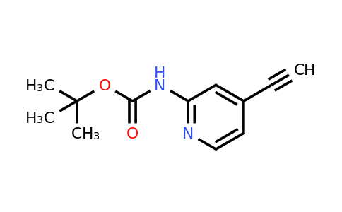 CAS 1196145-93-3 | (4-Ethynyl-pyridin-2-YL)-carbamic acid tert-butyl ester