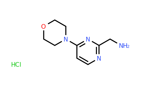 CAS 1196145-95-5 | (4-Morpholinopyrimidin-2-YL)methanamine hydrochloride