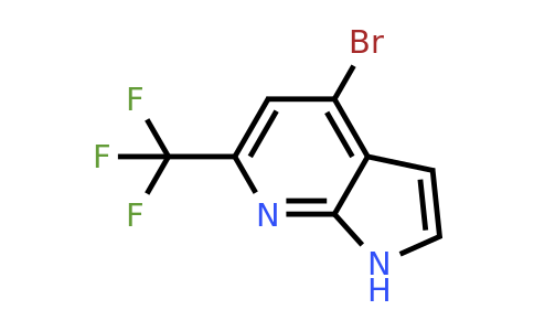 CAS 1196145-98-8 | 4-Bromo-6-(trifluoromethyl)-1H-pyrrolo[2,3-B]pyridine