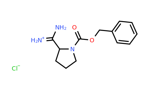 CAS 1196146-02-7 | Amino(1-[(benzyloxy)carbonyl]pyrrolidin-2-YL)methaniminium chloride