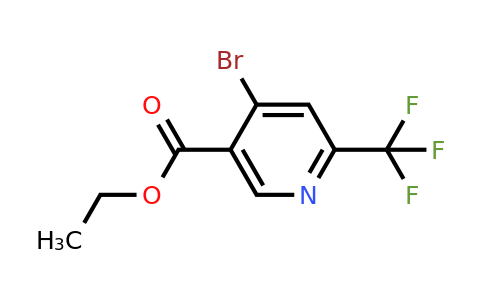 CAS 1196146-14-1 | Ethyl 4-bromo-6-(trifluoromethyl)nicotinate