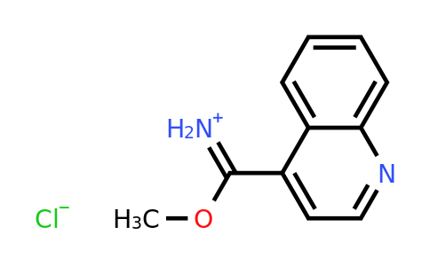 CAS 1196146-32-3 | Methoxy(quinolin-4-YL)methaniminium chloride