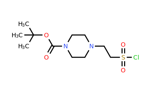 CAS 1196146-34-5 | 4-(2-Chlorosulfonyl-ethyl)-piperazine-1-carboxylic acid tert-butyl ester