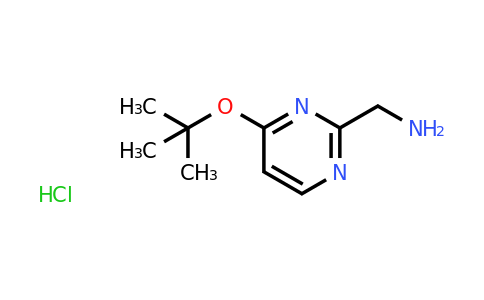 CAS 1196146-51-6 | (4-Tert-butoxypyrimidin-2-YL)methanamine hydrochloride