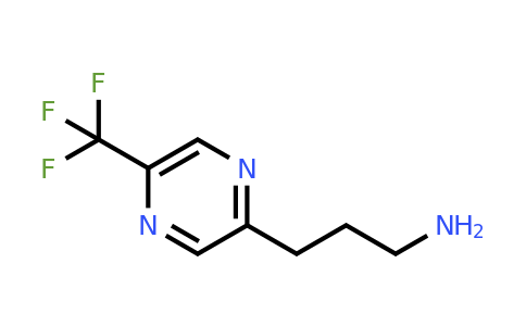 CAS 1196146-64-1 | 3-(5-(Trifluoromethyl)pyrazin-2-YL)propan-1-amine