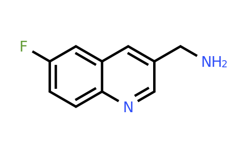 CAS 1196146-75-4 | (6-Fluoroquinolin-3-YL)methanamine
