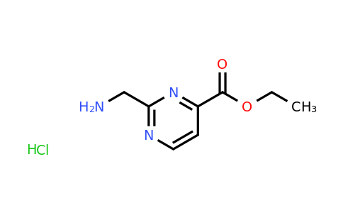 CAS 1196146-89-0 | Ethyl 2-(aminomethyl)pyrimidine-4-carboxylate hydrochloride