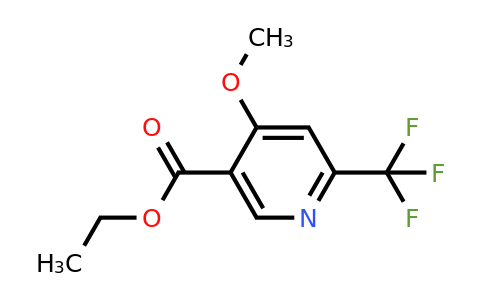 CAS 1196147-11-1 | Ethyl 4-methoxy-6-(trifluoromethyl)nicotinate
