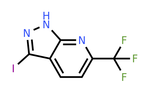 CAS 1196147-21-3 | 3-Iodo-6-(trifluoromethyl)-1H-pyrazolo[3,4-B]pyridine