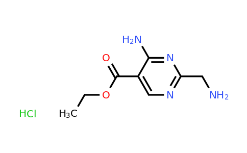 CAS 1196147-29-1 | Ethyl 4-amino-2-(aminomethyl)pyrimidine-5-carboxylate hydrochloride