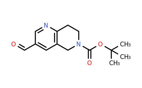 CAS 1196147-67-7 | Tert-butyl 3-formyl-7,8-dihydro-1,6-naphthyridine-6(5H)-carboxylate
