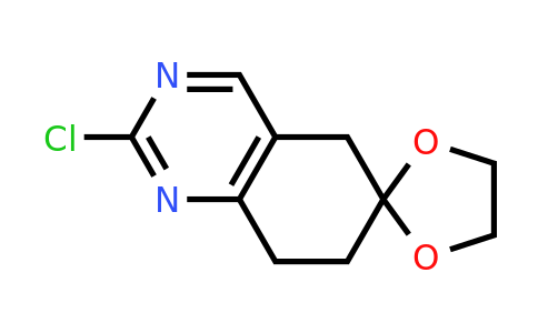 CAS 1196147-79-1 | 2'-Chloro-7',8'-dihydro-5'H-spiro[[1,3]dioxolane-2,6'-quinazoline]