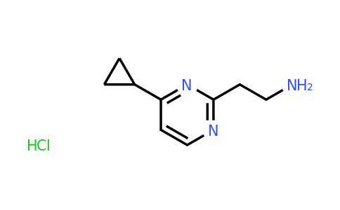 CAS 1196151-12-8 | 2-(4-Cyclopropylpyrimidin-2-YL)ethanamine hydrochloride