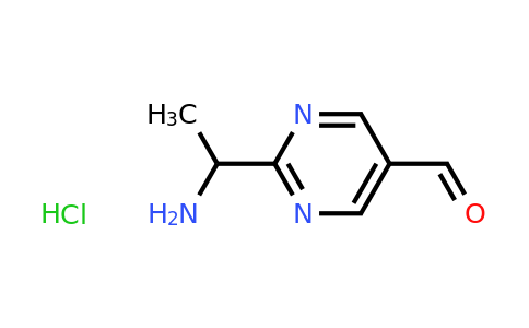 CAS 1196151-38-8 | 2-(1-Aminoethyl)pyrimidine-5-carbaldehyde hydrochloride