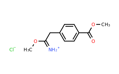 CAS 1196151-44-6 | 1-Methoxy-2-[4-(methoxycarbonyl)phenyl]ethaniminium chloride